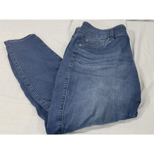 Torrid Denim 16R Jegging First At Fit Medium Wash 3 Button Skinny Leg Jeans